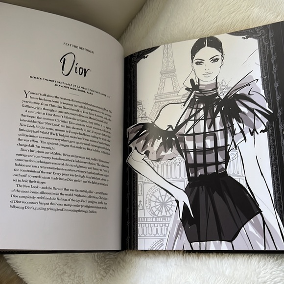 “The Illustrated World of Couture” Large Book by Megan Hess - Picture 4 of 6